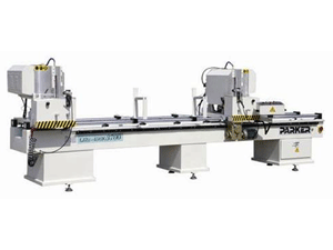 LJZ2 450×3700 PVC Profiles Double Head Cutting Machine